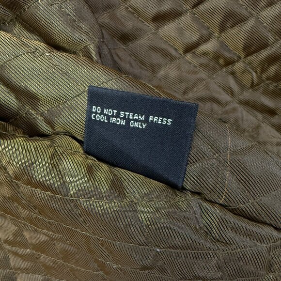 Vintage Wilsons Leather Black Jacket Full Zip Front Quilted Liner Size S - Picture 13 of 14